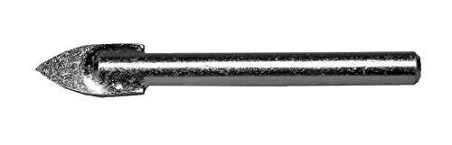 Norseman by Viking Drill and Tool, 1 per pack, , 1/4" Glass & Tile Drill Carbide tip Spear Point Bit (56540)