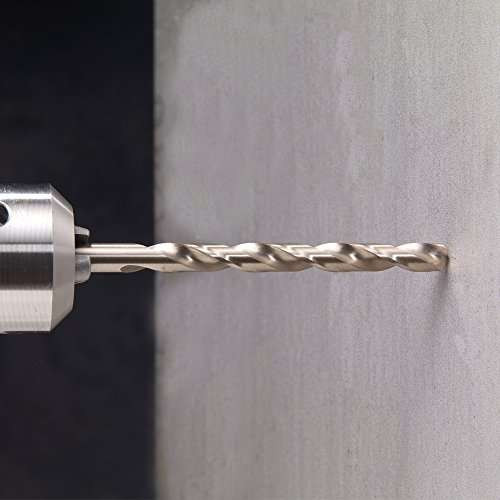 Champion Cutting Tool Cobalt 1/8-Inch 135 Degree Split Point HSS HD Jobber Twist Drill Bits, 12-Pack (705C-1/8)