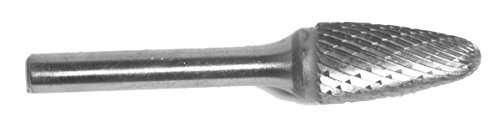 Champion USF1 Contractor Series Bright Finish Burs Solid Carbide Tree Shape Radius End 1/4-Inch Cutter Diameter