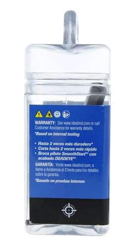 IDEAL INDUSTRIES Deadeye Carbide Tipped Hole Cutter, 1-3/8 in. (36-805)