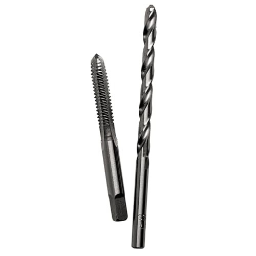 Century Drill & Tool (2 pc combo) Plug Tap and Drill, 1/2-13NC, High Carbon Alloy, Precision Cut Threads (95411)