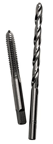 Century Drill & Tool ( 2 pc combo) PLUG Tap and Drill, 1/4-28NF (95404)