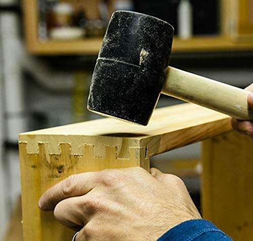 CENTURY Drill & Tool 16oz Pro Rubber Mallet