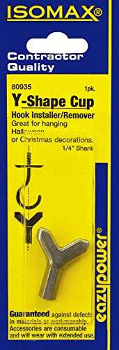 Eazypower Isomax Hook 1/4 in x 2 in. L Eye Lag Driver Steel 1 pc.