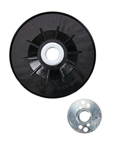 DEWALT DABP4RR58 BACKING PAD 4.5' RIBBED-RIGID 5/8-11