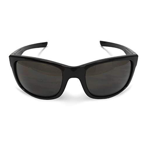 DEWALT DP supervisor™ (1 Pair) Premium Safety Glasses Black Full Frame – Smoke Lens – ANSI Z87.1 Impact Protection – 99.9% UV Protection –