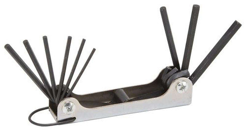 Vulcan Key HEX Set 9PC SAE FOLD-UP TW-001-06 9453754