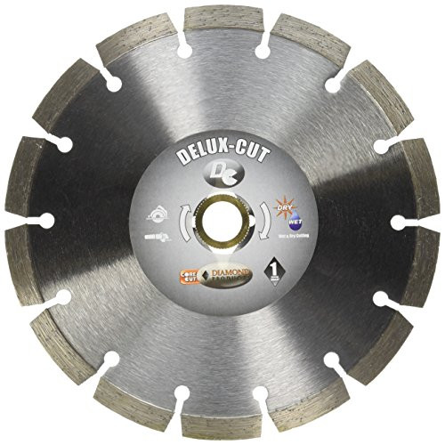 Diamond Products Core Cut 22785 7-Inch by 0.080 by 7/8-Inch Delux Cut Small Diameter Segmented Blade