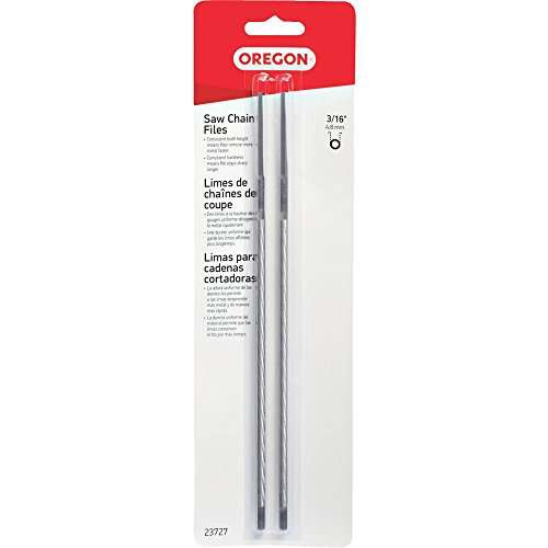 Oregon (2 Pack) 3/16" Chainsaw File 23727