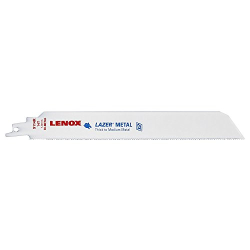 Lenox 5-Pack 9-in 14-Tpi Bi-Metal Reciprocating Saw Blades