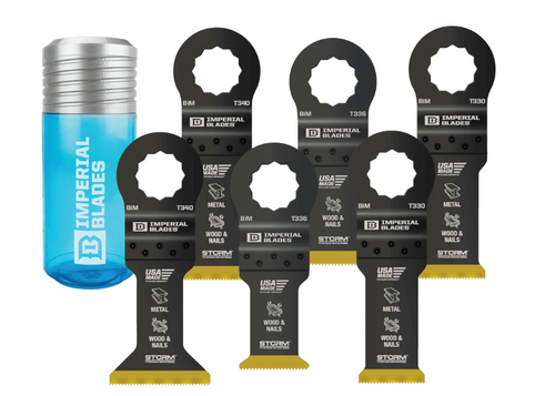 IMPERIAL BLADES (6SCTV) VARIETY 6 PACK + FREE CASE