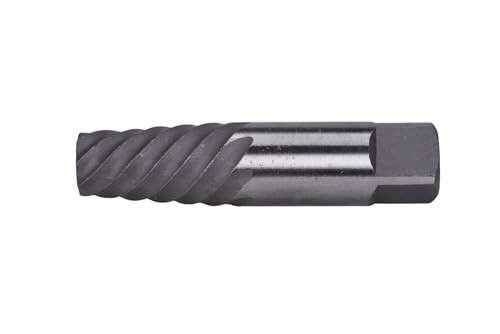 Century Drill & Tool 73308-9 Spiral Flute Screw Extractor, 1-1/8" - 1-3/8" for Removing Broken Screws, Spiral Design, Heat Treated for Superior Durability