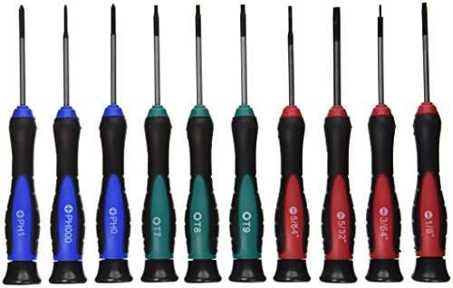 Master Mechanic 164994, 10 Piece, Precision Screwdriver Set