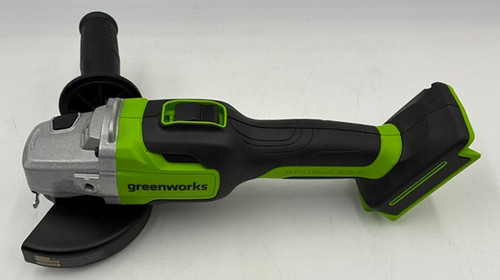 NO BOX - Greenworks AGD401 24V Brushless 4-1/2" Angle Grinder Cordless - TOOL ONLY