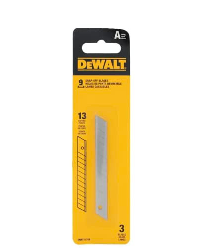 DeWALT (3 PACK)  BLADES CL 9MM S/O