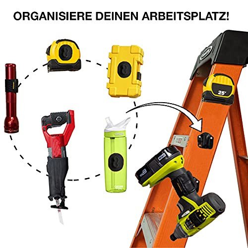 Spider Tool Holster Tool Docks 5025TH - Easy Install, Docking Stations for Garage, Bench, Toolbox - 2 Pack