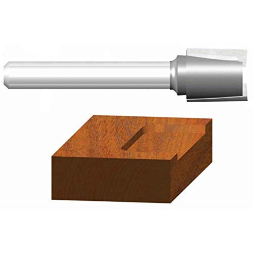 Vermont American 23111 5/8-by-25/32-Inch Carbide Tipped Hinge Mortise Router Bit, 2-Flute 1/4-Inch Shank