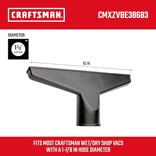 CRAFTSMAN CMXZVBE38683 1-7/8 in. Wet Nozzle Wet Dry Vac Attachment