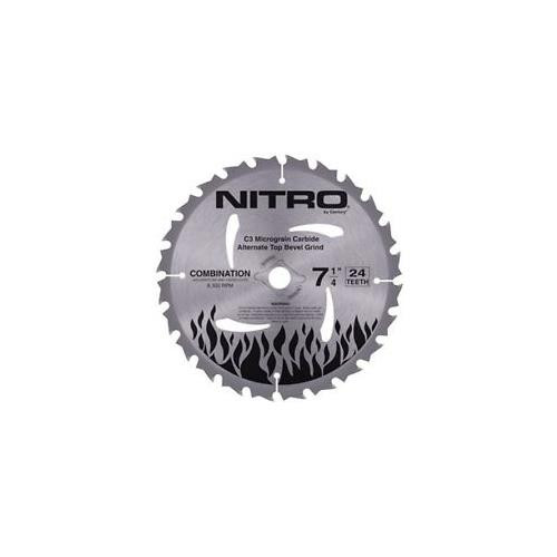 Century Drill and Tool 10206 Finishing Contractor Series Circular Saw Blade, 7-1/4-Inch by 40T