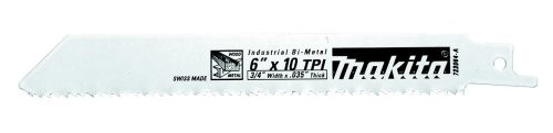 Makita 723059-A-5 8-Inch by 3/4-Inch 8/12-TPI All Purpose Blade, 5-Pack