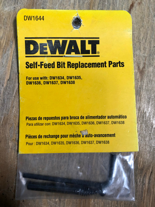 DeWalt DW1644 Self Feed Bit Replacement Parts