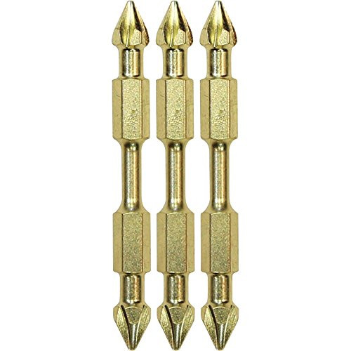 Makita B-39578 Impact Gold Number 1 Phillips Double-Ended Power Bit, 2-1/2-Inch, 3-Pack