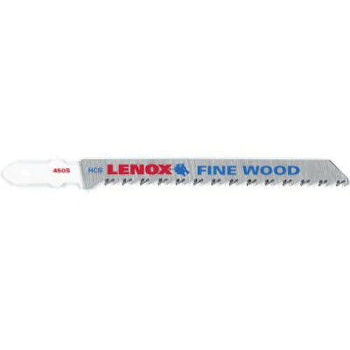 Lenox Tools 20752CT450S T-Shank High Carbon Steel Fine Wood Jig Saw Blade, 4-Inch x 5/16-Inch 10TPI, 2-Pack