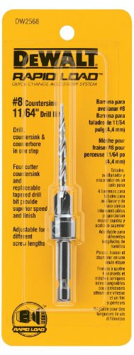 DEWALT DW2568 #8 Countersink with 11/64-Inch Drill Bit