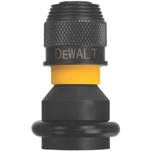 DEWALT DW2298 1/2-Inch Square to 1/4-Inch Adaptor Hex Rapid Load