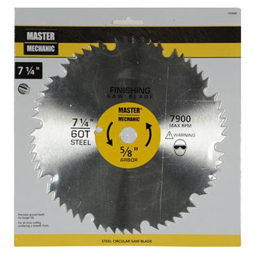 Master Mechanic 155408 MM 7-1/4" 60T Comb Blade