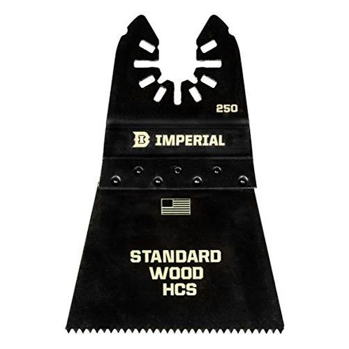 Imperial Blades IBOA250-1 U.S.A.-ONE FIT 2-1/2"" Fast Wood HCS Oscillating Blade