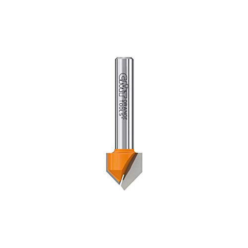 CMT 815.127.11 V-Grooving Bit, 1/4-Inch Shank, 1/2-Inch Diameter, Carbide-Tipped