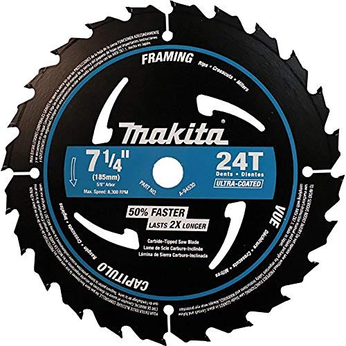 Makita A-94530 7-1/4-inch Black Framing Blade