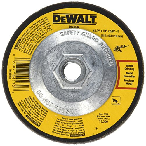 DeWalt DW4542 Metal Grinding Wheel with metal hub
