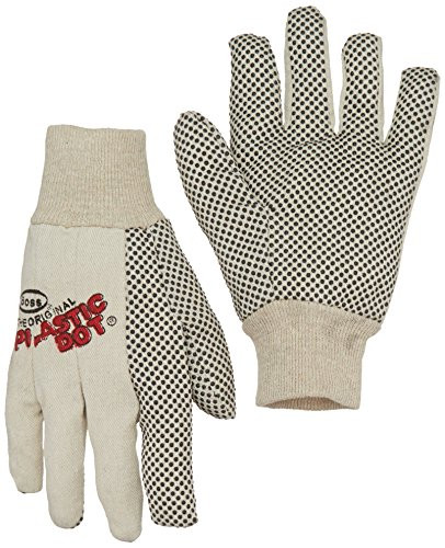 BOSS/CAT Gloves 5501 Large Plastic Dot Glove