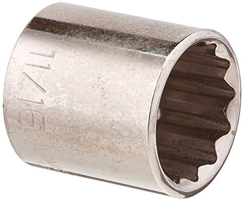 Armstrong 11-122 3/8-Inch Drive 12 Point Standard Socket, 11/16-Inch