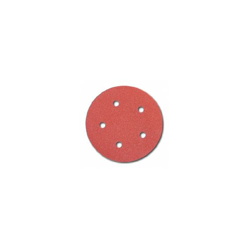 PORTER CABLE 735501225 5"" 120-Grit Hook and Loop 5-Hole Disc Sandpaper (25 Pack) PORTER CABLE 735501225 5"" 120-Grit Hook and Loop 5-Hole Disc Sandpaper (25 Pack)