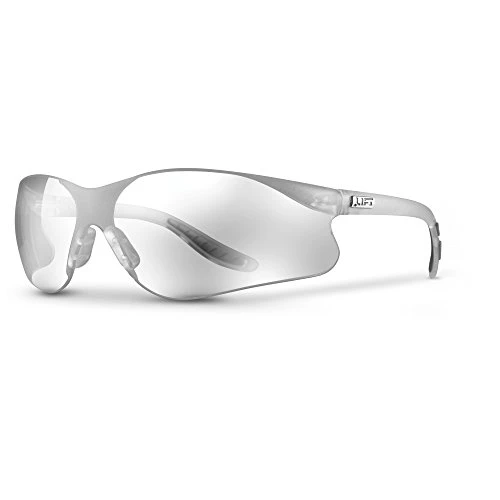 LIFT Safety ESE-6CB Sectorlite Safety Glasses, Clear Frame/Clear Lens
