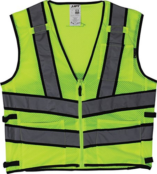 LIFT Safety AV2-10LXL Viz-Pro2 Safety Vest, Yellow, X-Large
