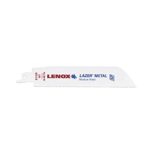 LENOX 20176-9110R - 9" 10TPI LAZER Heavy Duty Metal Cutting Bi-Metal Reciprocating Saw Blade - 5 Pack