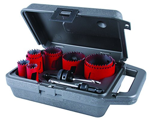 MK Morse MHS100 Bi-Metal Hole Saw Maintenance Kit, 12-Piece