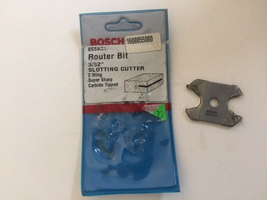 Bosch 85508M 3 32 Inch Kerf 2 Wing Slotting Cutter Carbide Tipped