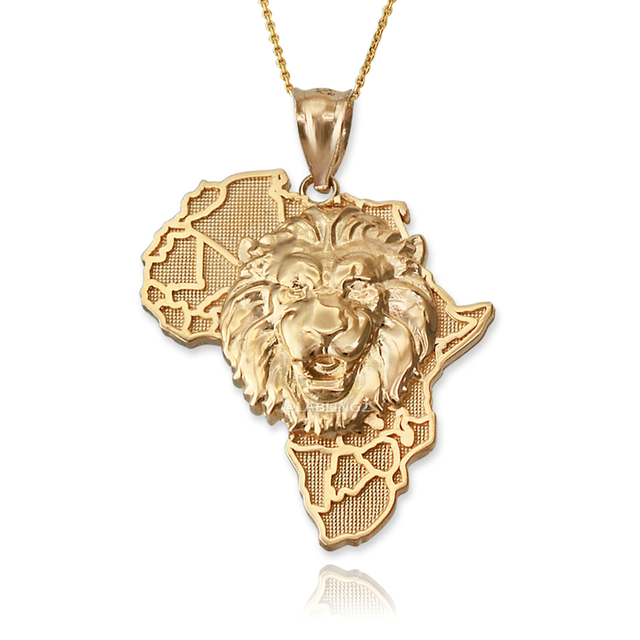 Cali Tiger 18K Gold Platted Letter B Necklace