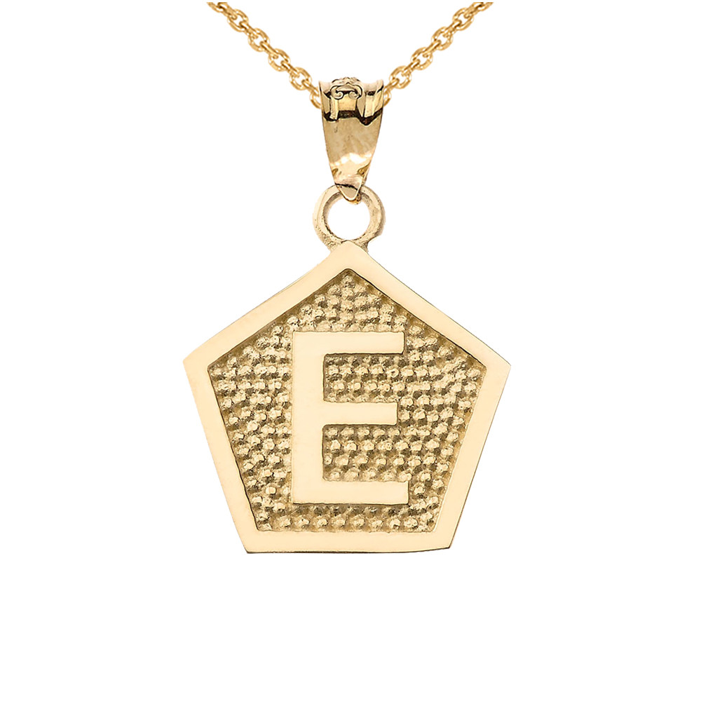 Yellow Gold Letter 