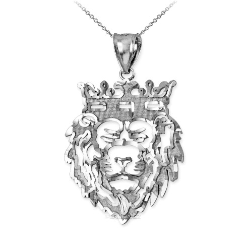 Sterling Silver Lion King DC Charm Necklace