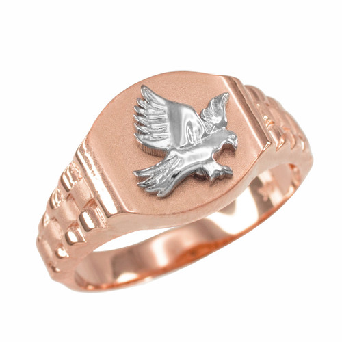 Gold Jewelry - Gold Rings - Gold Animal Rings - Gold Eagle Rings