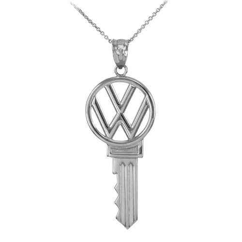 Silver VW Necklace