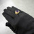 Gold Jerusalem Cross Purple Amethyst Statement Ring