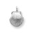 White Gold Seashell Charm
