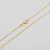 Yellow Gold Rolo Chain (0.5 MM)